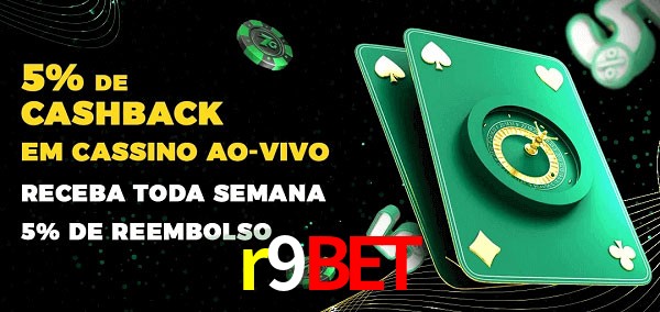 Promoções do cassino ao Vivo r9bet